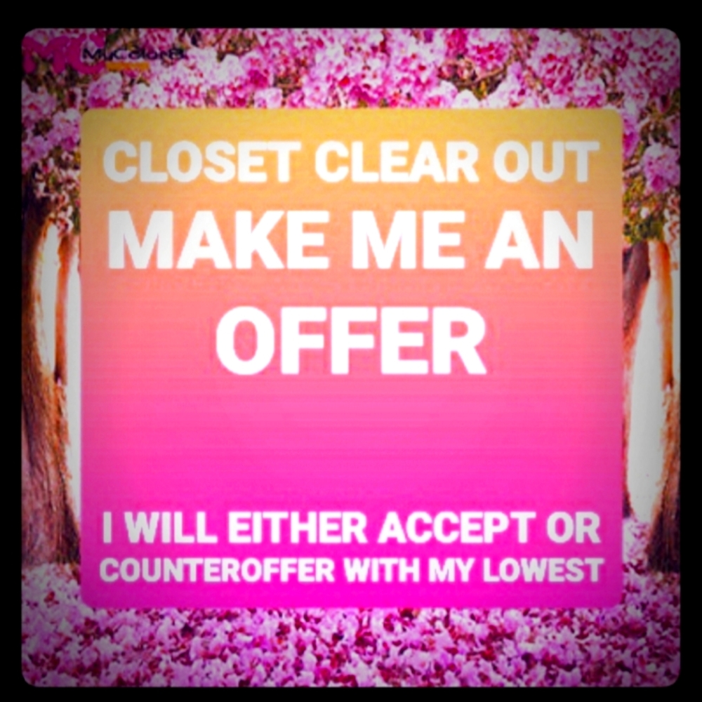 MUST REDUCE MY INVENTORY!!